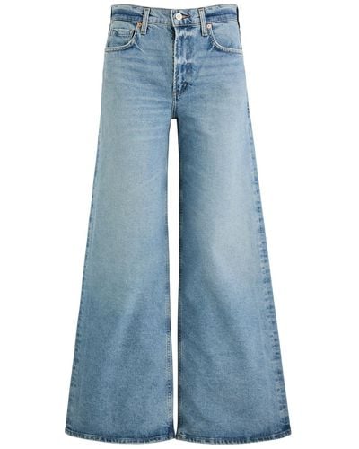 Citizens of Humanity Loli Wide-Leg Jeans - Blue