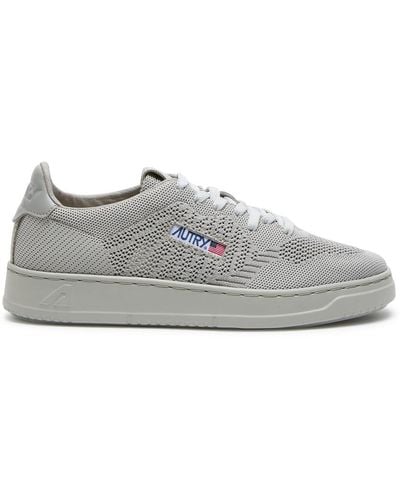 Autry Easeknit Medalist Knitted Trainers - Grey
