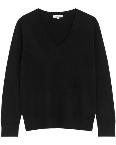 Vince Weekend Cashmere Sweater - Black