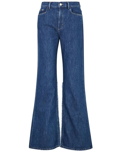 Wandler Daisy Blue Flared Jeans