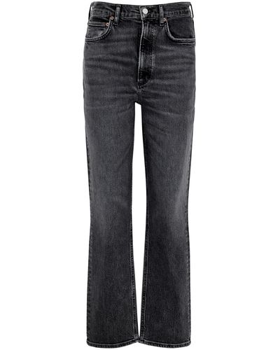 Agolde Stovepipe Straight-leg Jeans - Blue