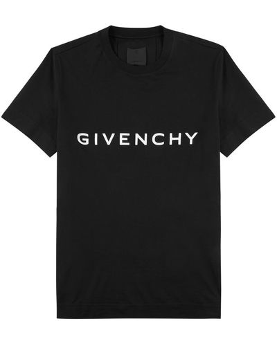 Givenchy Archetype Cotton T-shirt - Black