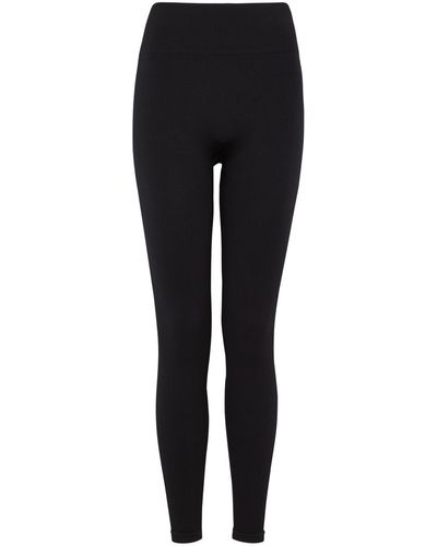 Prism Awaken Ribbed Stretch-jersey leggings - Black