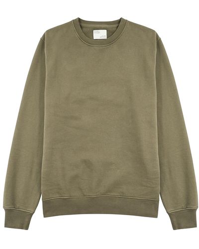 COLORFUL STANDARD Cotton Sweatshirt - Green