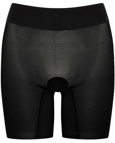 Wolford Sheer Touch Control Shorts - Black