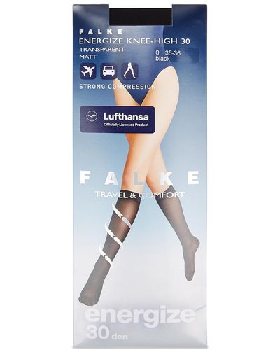 FALKE Energize 30 Denier Knee-high Socks - Blue