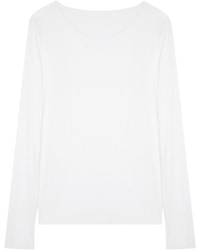 Wolford Aurora Pure Stretch-jersey Top - White