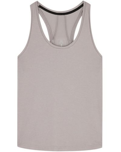 On Shoes Focus Stretch-Cott Tank Top - Grey