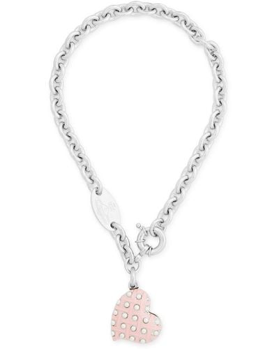 Vivienne Westwood Valentines Heart Locket Necklace - Pink