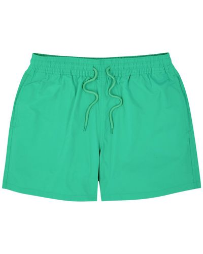 COLORFUL STANDARD Shell Swim Shorts - Green