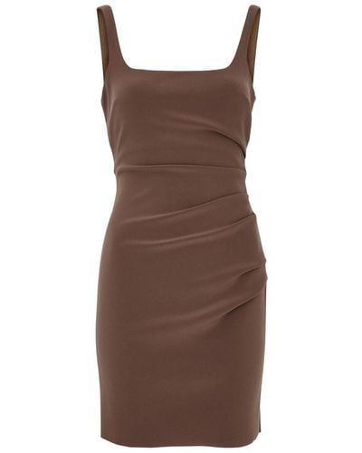 Bec & Bridge Karina Mini Dress - Brown