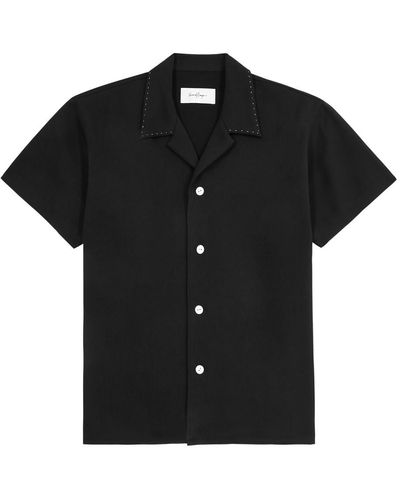 Second Layer Avenue Woven Shirt - Black