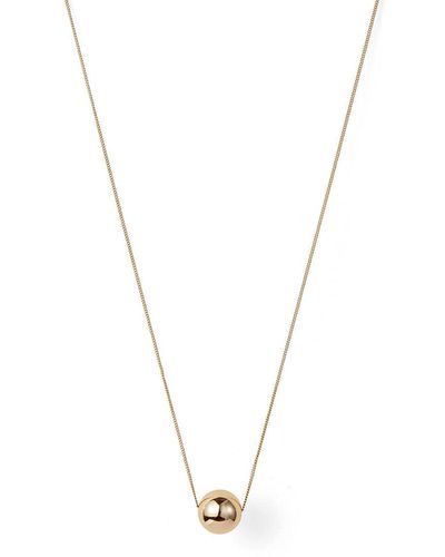 Jenny Bird Aurora 14kt -dipped Necklace - White