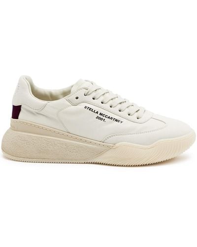 Stella McCartney Loop Panelled Recycled Nylon Trainers - White