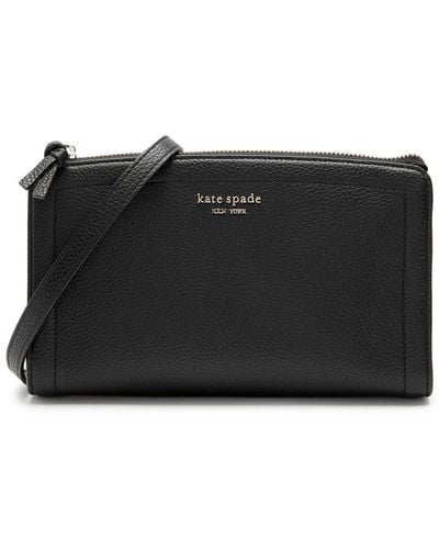 Kate Spade Knott Small Leather Cross-body Bag - Black