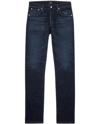 Citizens of Humanity Noah Skinny Jeans, Jeans, Cotton - Blue