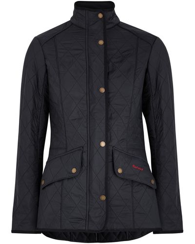 Barbour Cavalry Polarquilt Quilted Shell Jacket - Black
