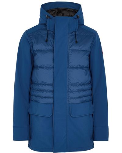 Canada Goose Breton Quilted Tri Durance Shell Jacket - Blue