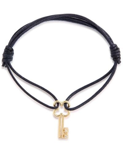 Aliita Llavecita Brillante Embellished Cord Bracelet - Black
