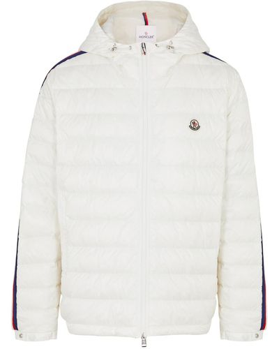 Moncler Agout Quilted Shell Jacket - White