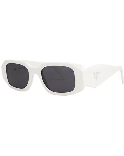 White Prada Sunglasses for Women | Lyst
