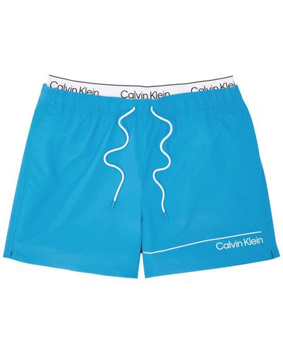 Calvin Klein Shell Swim Shorts - Blue