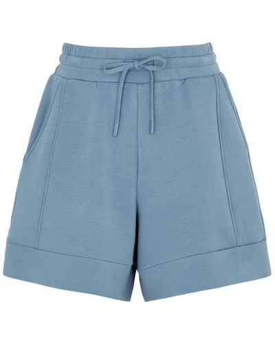 Varley Alder Stretch-Jersey Shorts - Blue