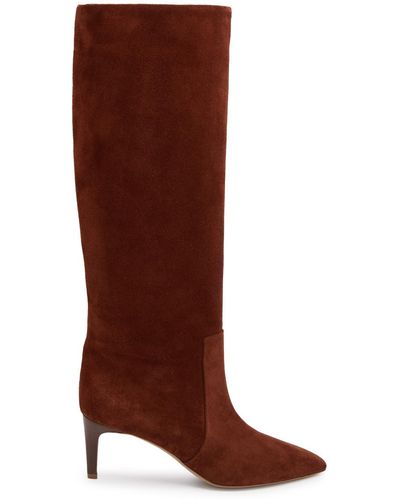 Paris Texas 60 Suede Knee-high Boots - Brown