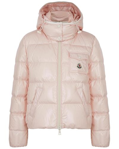 Moncler Andro Quilted Shell Jacket - Pink