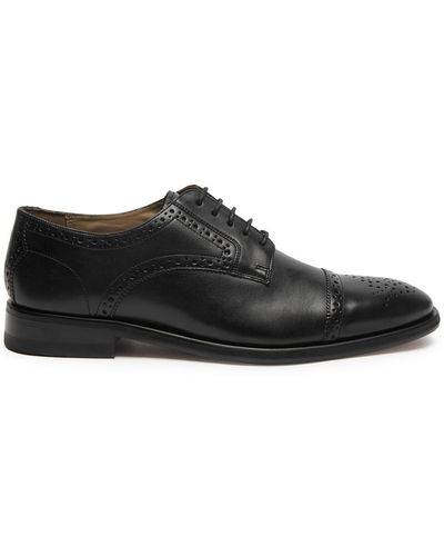 Oliver Sweeney Bridgford Leather Derby Shoes - Black