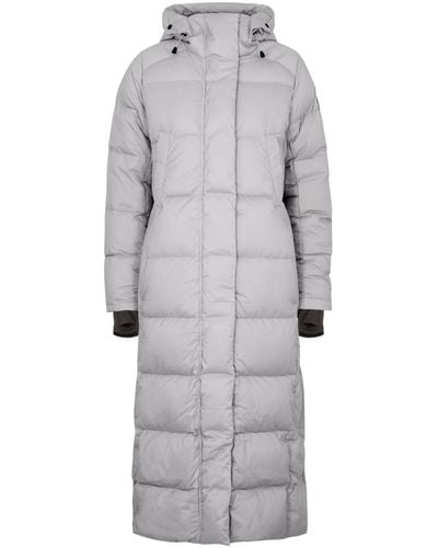 Canada Goose Alliston Quilted Feather-light Shell Parka - Gray