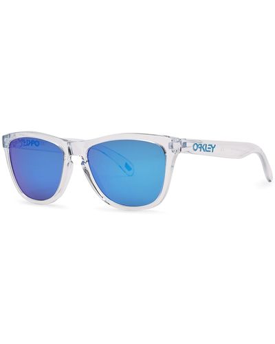 Oakley Frogskins Transparent Wayfarer-style Sunglasses, Sunglasses - Blue