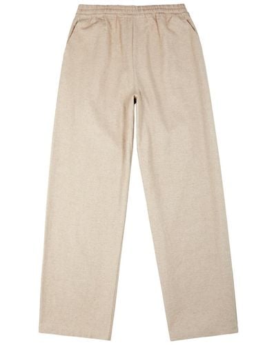 Wax London Campbell Linen-blend Trousers - Natural