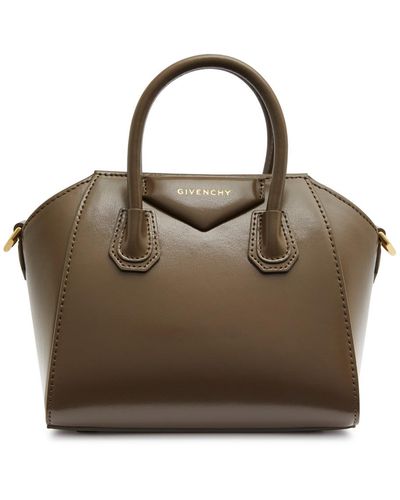 Givenchy Antigona Toy Leather Top Handle Bag - Brown