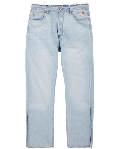 ERL X Levi's 501 Split-leg Jeans - Blue