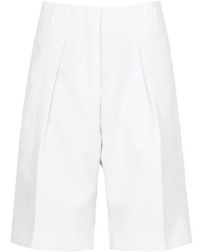Jacquemus Le Bermuda Ovalo Shorts - White