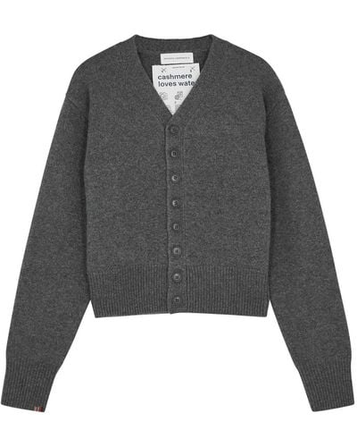 Extreme Cashmere N°309 Clover Cashmere Cardigan - Gray