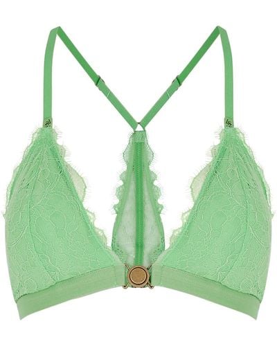 Love Stories June Green Lace Soft-cup Bralette