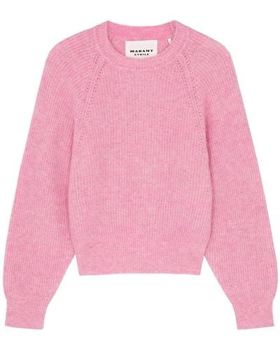 Isabel Marant Isabel Marant Étoile Amelia Alpaca-blend Sweater - Pink