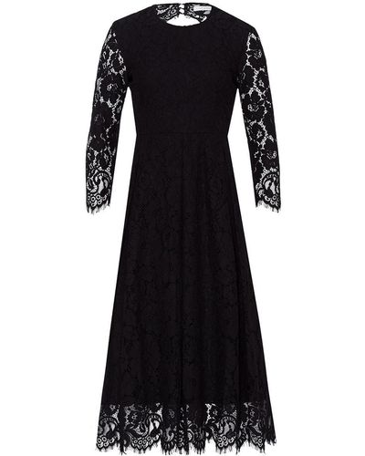 IVY & OAK Flared Lace Dress - Black