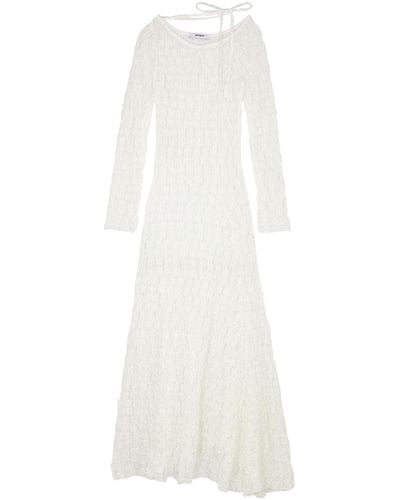 GIMAGUAS maggie Lace Midi Dress - White