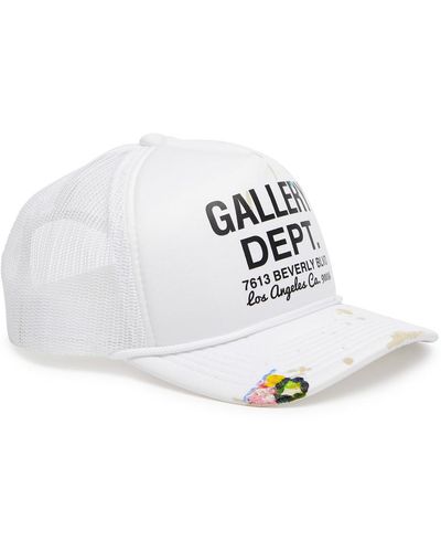GALLERY DEPT. Workshop Logo-print Trucker Cap - White