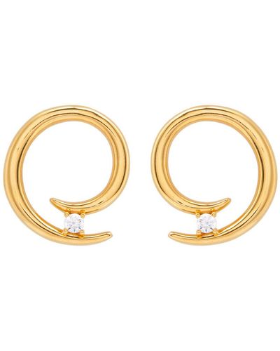 Anissa Kermiche Grande Charmeur Vermeil Drop Earrings - Metallic