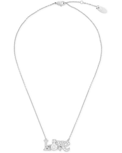 Vivienne Westwood Roderica Crystal-embellished Necklace - White