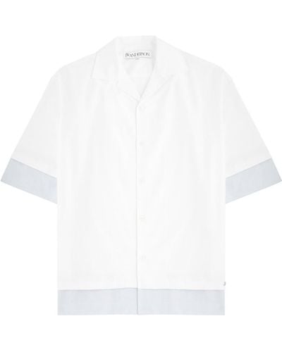 JW Anderson Layered Cotton Shirt - White