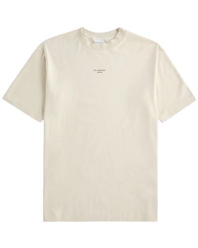Drole de Monsieur Nfpm Printed Cotton T-Shirt - White