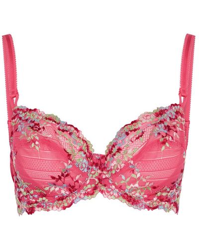 Wacoal Embrace Lace Underwired Bra - Pink