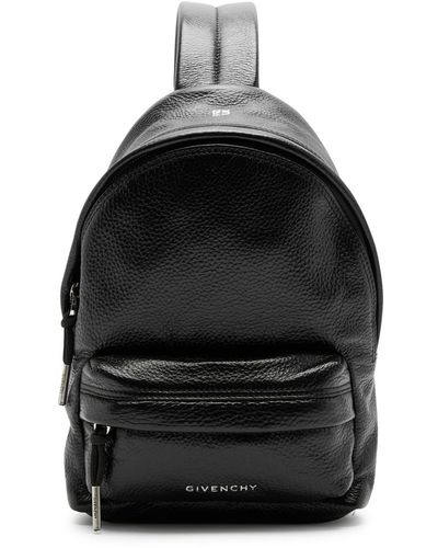 Givenchy Essential U Small Leather Cross-body Backpack - Black
