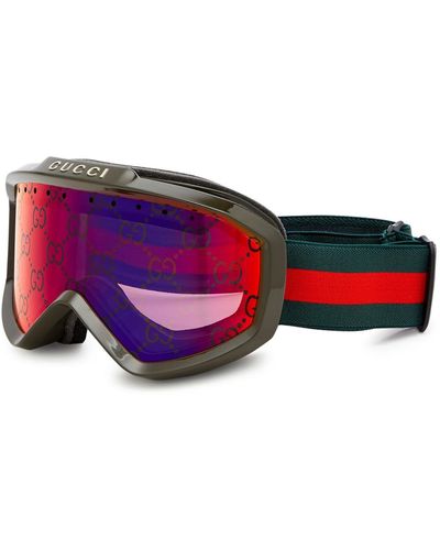 Gucci gg-monogrammed Mirrored Ski goggles