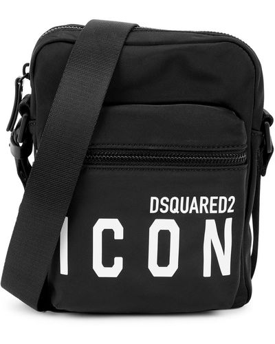 DSquared² Icon Nylon Cross-Body Bag - Black